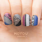 Trend Hunter 03-Nail Art Stencils-[stencil]-[manicure]-[image-plate]-MoYou London