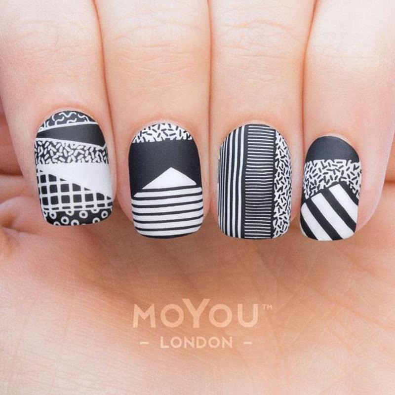 Trend Hunter 03-Nail Art Stencils-[stencil]-[manicure]-[image-plate]-MoYou London
