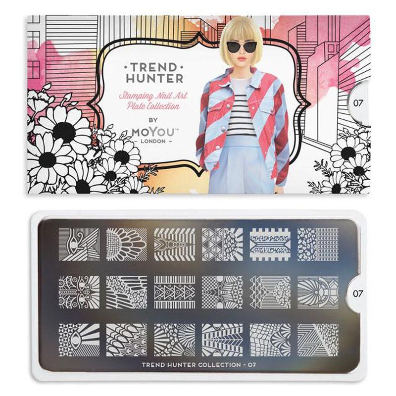 Trend Hunter 07-Nail Art Stencils-[stencil]-[manicure]-[image-plate]-MoYou London