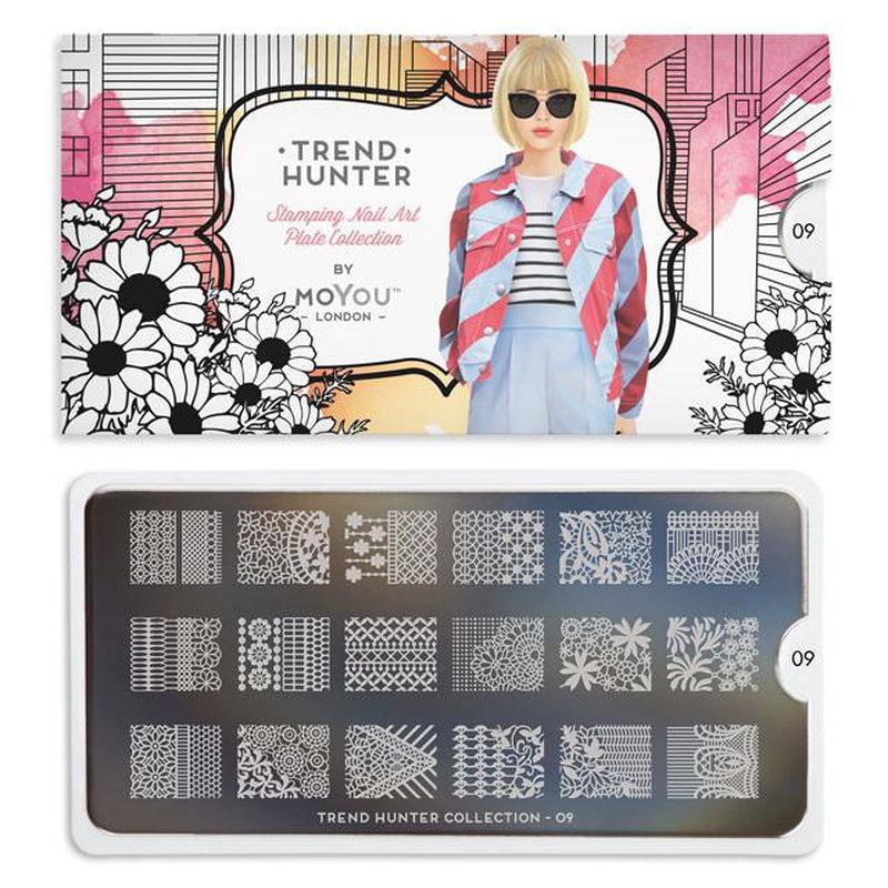 Trend Hunter 09-Nail Art Stencils-[stencil]-[manicure]-[image-plate]-MoYou London