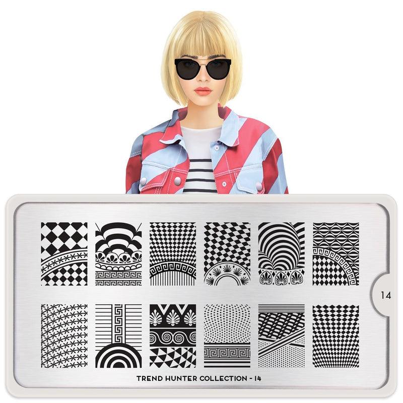 Trend Hunter 14-Nail Art Stencils-[stencil]-[manicure]-[image-plate]-MoYou London