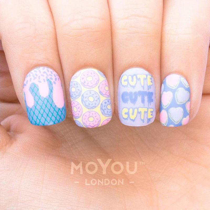 Tumblr Girl 04-Stamping Nail Art Stencils-[stencil]-[manicure]-[image-plate]-MoYou London