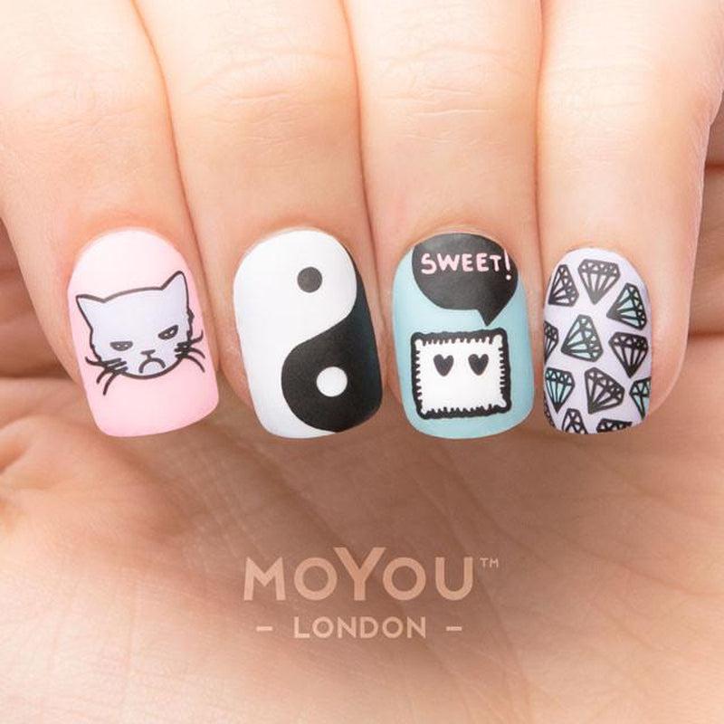 Tumblr Girl 07-Stamping Nail Art Stencils-[stencil]-[manicure]-[image-plate]-MoYou London