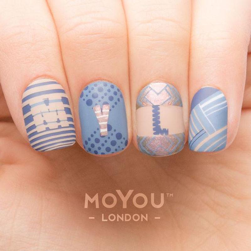 Typography 09-Stamping Nail Art Stencils-[stencil]-[manicure]-[image-plate]-MoYou London