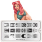 back to the 20s 03-Stamping Nail Art Stencils-[stencil]-[manicure]-[image-plate]-MoYou London