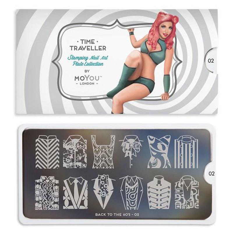 back to the 60s 02-Stamping Nail Art Stencils-[stencil]-[manicure]-[image-plate]-MoYou London