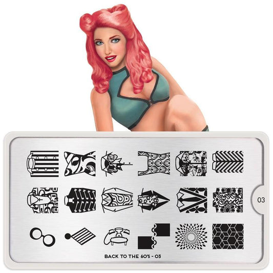 back to the 60s 03-Stamping Nail Art Stencils-[stencil]-[manicure]-[image-plate]-MoYou London