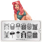 back to the 70s 02-Stamping Nail Art Stencils-[stencil]-[manicure]-[image-plate]-MoYou London
