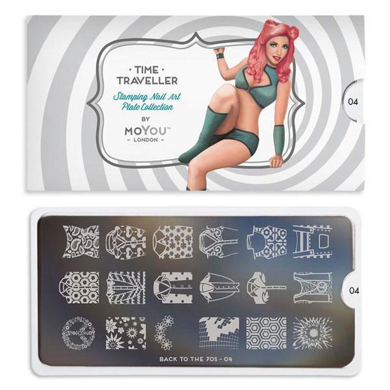 back to the 70s 04-Stamping Nail Art Stencils-[stencil]-[manicure]-[image-plate]-MoYou London