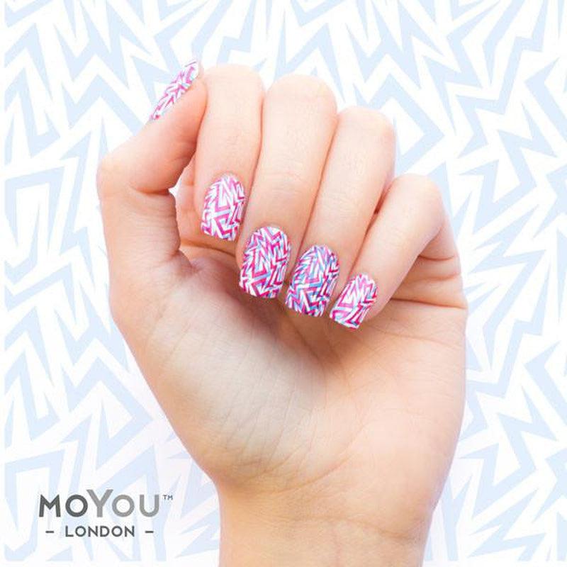 back to the 80s 05-Stamping Nail Art Stencils-[stencil]-[manicure]-[image-plate]-MoYou London
